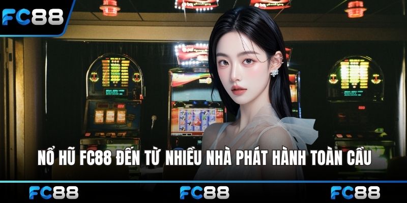 Game Nổ hũ FC88 đến từ nhiều nhà phát hành nổi tiếng toàn cầu