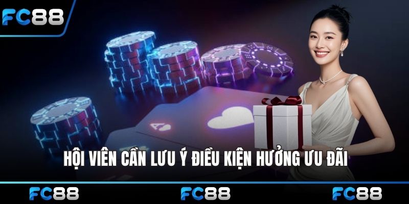 Hội viên cần lưu ý điều kiện hưởng ưu đãi